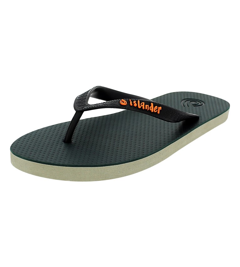 Islander Dark Green and Gray