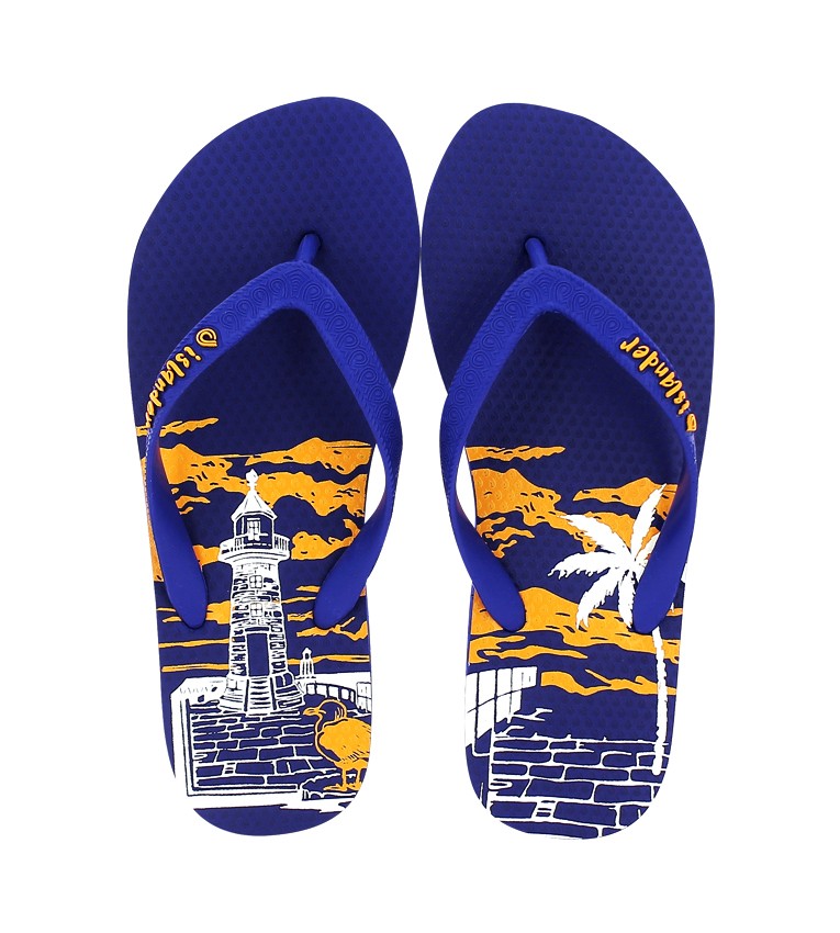 Islander Light House Royal Blue and Orange