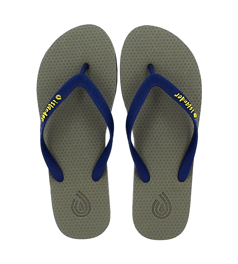 Islander Gray and Royal Blue