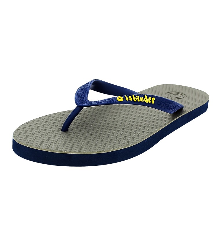 Islander Gray and Royal Blue