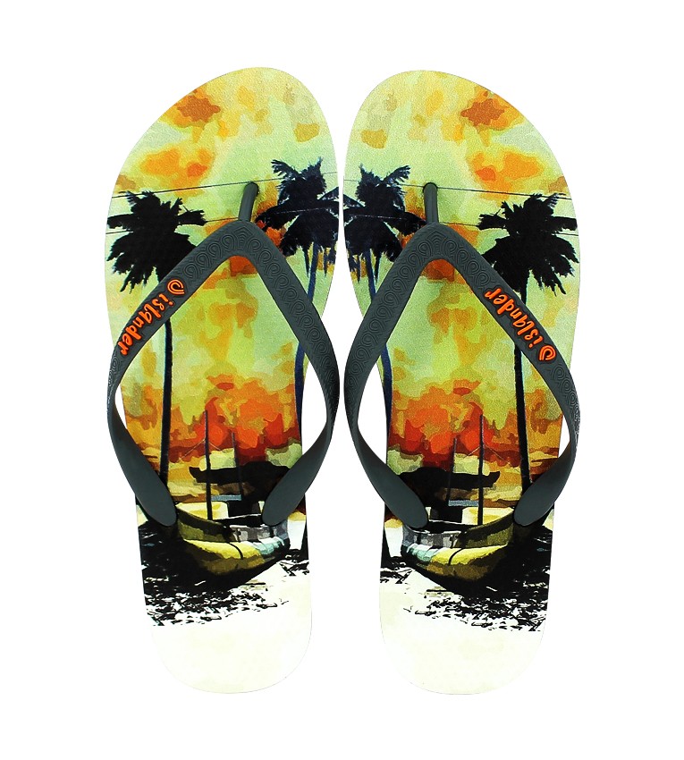 Islander Sunset Beach Gray and Brown
