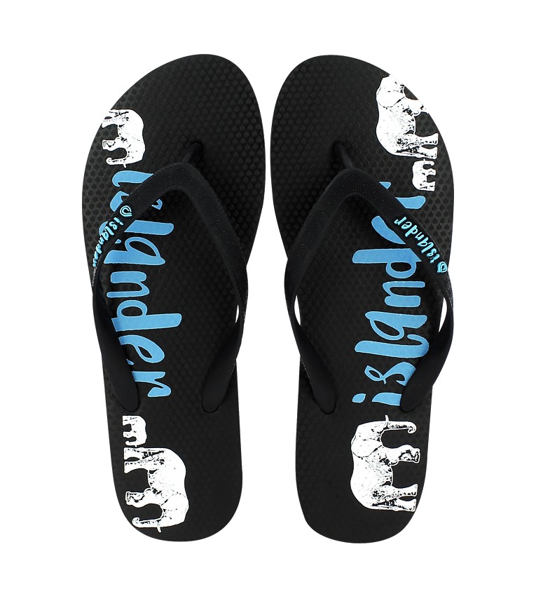Islander Black and Light Blue