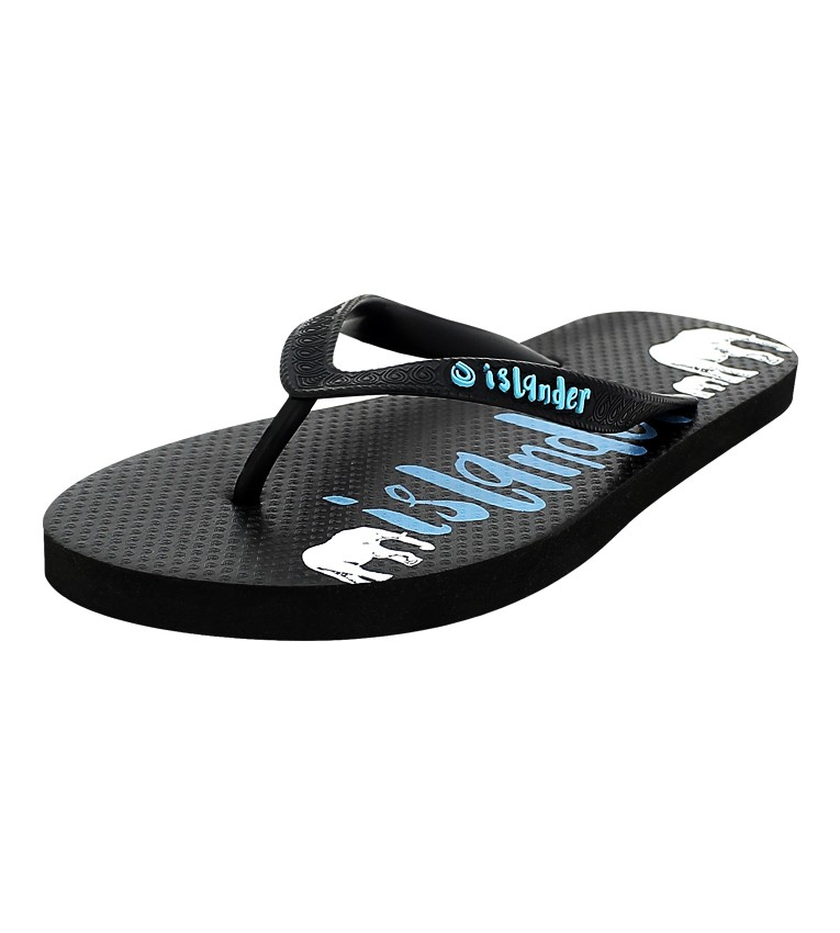 Islander Black and Light Blue
