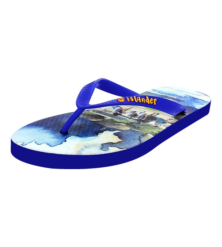 Islander Royal Blue and Orange