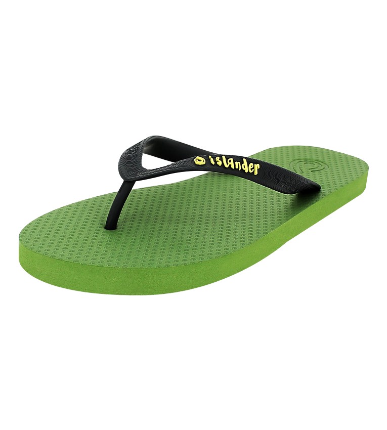Islander Sap Green and Gray